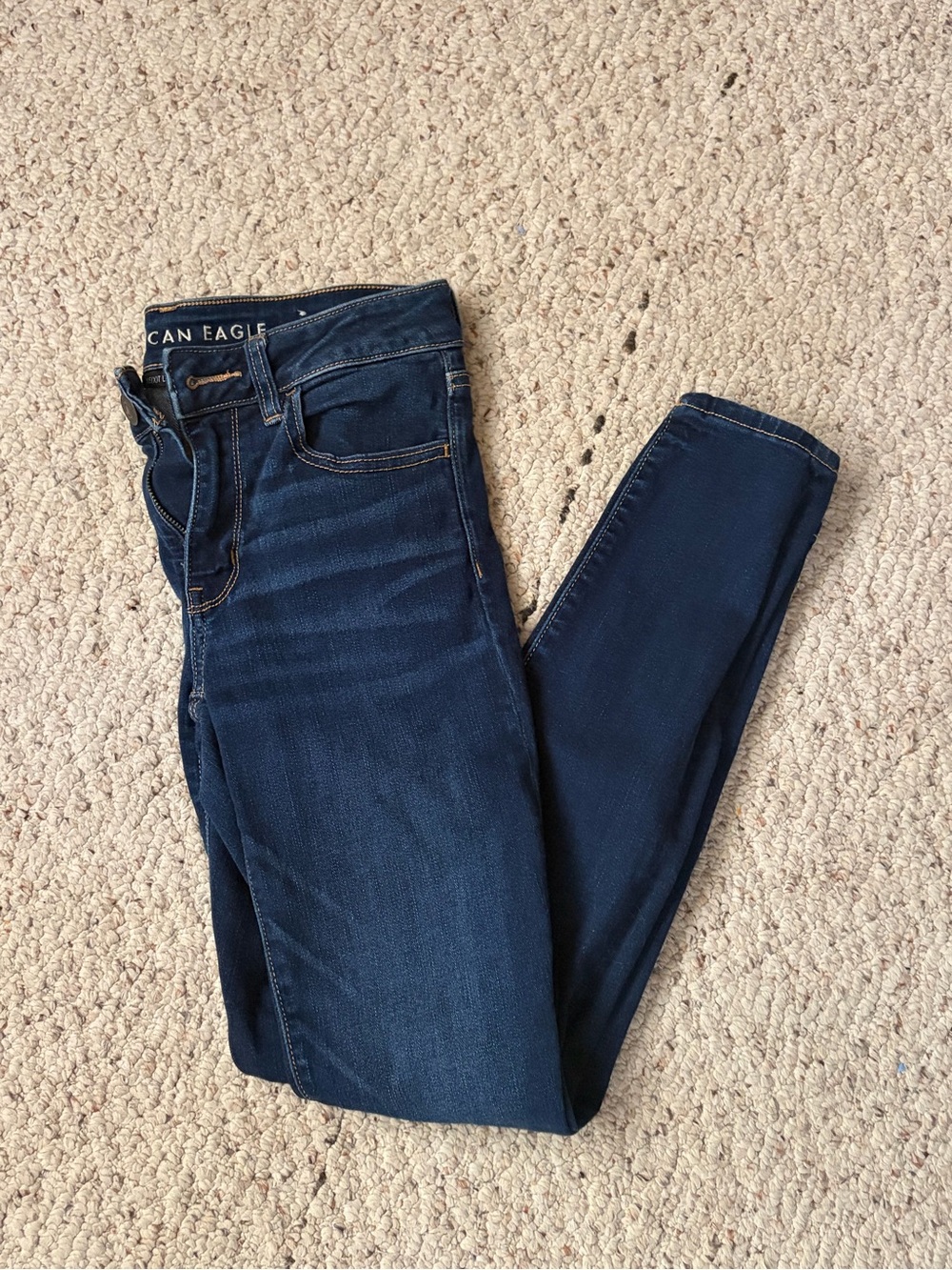 American Eagle Outfitters Indigo Skinny Jeans for Women